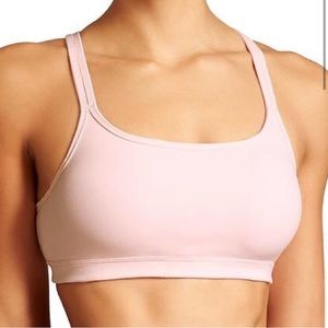 Athleta | Pink Full Focus Cross Strap Sports Bra